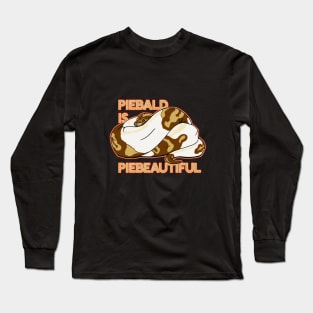 Piebald Ball Python Long Sleeve T-Shirt